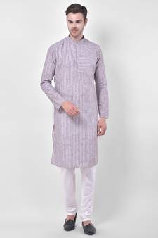 Tabard Kurta and Churidar Set For Men