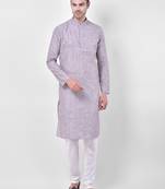 Tabard Kurta and Churidar Set For Men