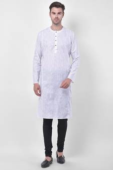 Tabard Kurta and Churidar Set For Men