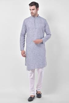 Tabard Kurta and Churidar Set For Men