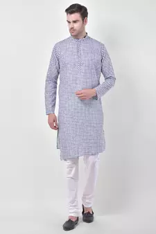 Tabard Kurta and Churidar Set For Men