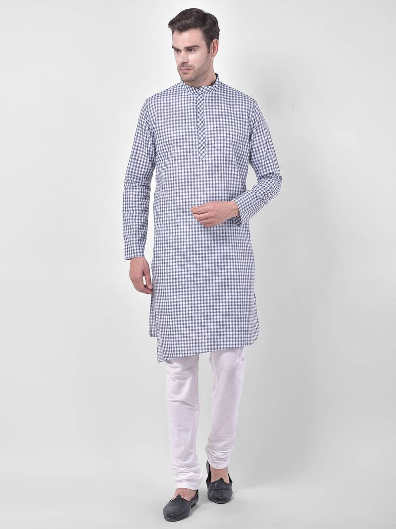 Tabard Kurta and Churidar Set For Men