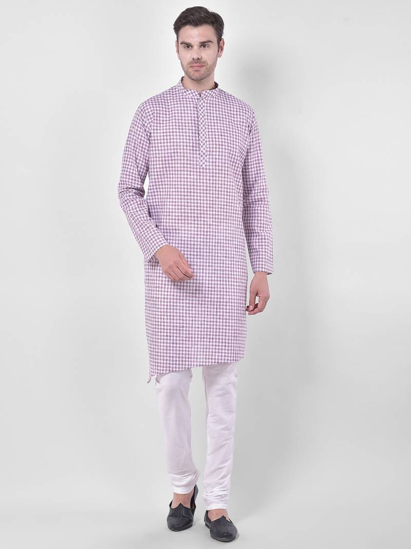 Tabard Kurta and Churidar Set For Men