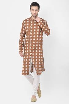 Tabard Kurta and Churidar Set For Men