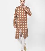 Tabard Kurta and Churidar Set For Men
