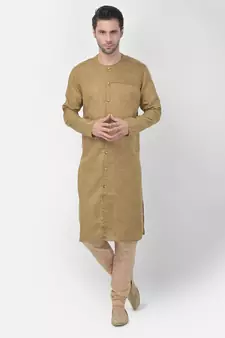 Tabard Kurta and Churidar Set For Men