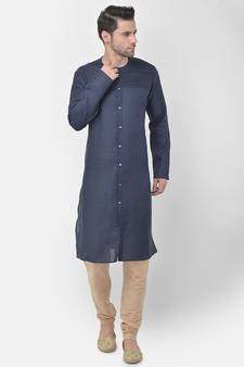 Tabard Kurta and Churidar Set For Men