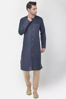 Tabard Kurta and Churidar Set For Men