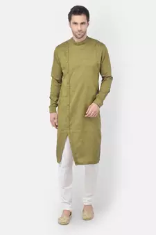 Tabard Kurta and Churidar Set For Men