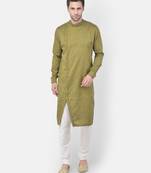 Tabard Kurta and Churidar Set For Men