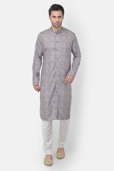 Tabard Kurta and Churidar Set For Men