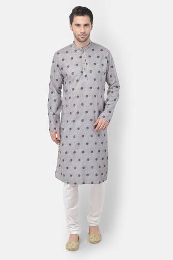 Tabard Kurta and Churidar Set For Men