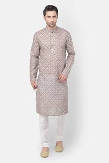 Tabard Kurta and Churidar Set For Men