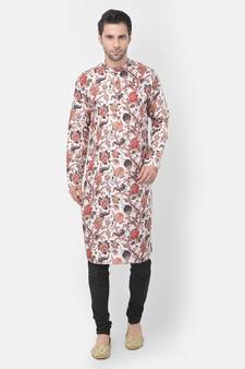 Tabard Kurta and Churidar Set For Men