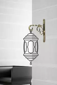 eCraftIndia Contemporary Brass Wall hanging to Hang any object on Wall
