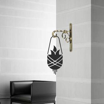 eCraftIndia Contemporary Brass Wall hanging to Hang any object on Wall 4