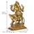 eCraftIndia Lord Ganesha sitting on Mushak Brass Handcrafted Idol