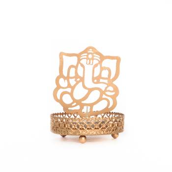 eCraftIndia Lord Ganesha Tea Light Holder 3