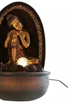 eCraftIndia Lord Buddha On Stones Water Fountain