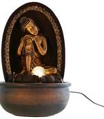 eCraftIndia Lord Buddha On Stones Water Fountain