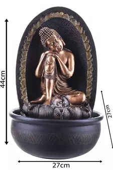 eCraftIndia Lord Buddha On Stones Water Fountain