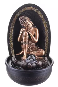 eCraftIndia Lord Buddha On Stones Water Fountain