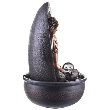 eCraftIndia Lord Buddha On Stones Water Fountain 4