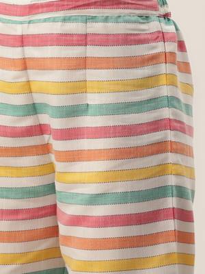 White self design cotton salwar 3