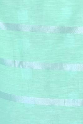 This is   Rust Blended Silk soft saree with textured design from Charukriti 4