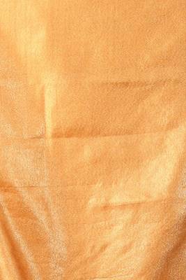 This is   Yellow Blended Silk duel tone saree from Charukriti 4