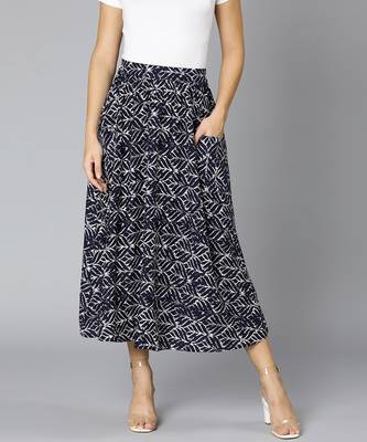 Bluezy floral print elasticated women skirt 2