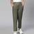 Gleam olive elasticated  girl pant