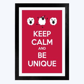 Vibe Changing Quote keep-calm-and-be-a-unique2569-frame3Chant  2