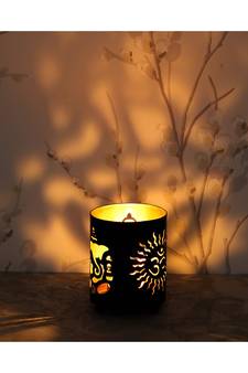 eCraftIndia OM Design Tea Light Holder