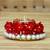 eCraftIndia Floral and Stone Work Design Handcrafted Tea Light Holder