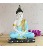 eCraftIndia Blue Buddha Decorative Showpiece - 24 cm