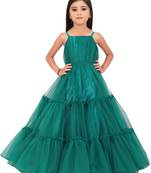 Kids Rama Net Long Gown For Girls