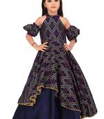 Kids Blue Gown For Girls 