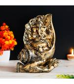 Brown Lord Ganesha Sculpture