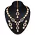 Alluring Gold Plated Australian Diamond Stone  Necklace Set