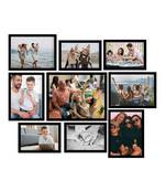 India Memory Wall Collage Photo Frame  Set of 9 Photo Frames for 4 Photos of 57, 4 Photos of 68, 1 Photos of 810