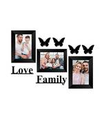Memory Wall  Photo Frame    3 Photo Frames for 3 Photos  57 1 Piece  LOVE 1 Piece  FAMILY 4 Pieces  BUTTERFLIES
