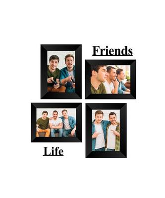 Memory Wall  Photo Frame    4 Photo Frames for 2 Photos  57 2 Photos  46 1 Piece  FRIENDS 1 Piece  LIFE 1