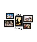 Memory Wall  Photo Frame    5 Photo Frames for 2 Photos  46 3 Photos  57 1 Piece  LOVE 1 Piece  FAMILY
