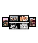 eCraftIndia Memory Wall Collage Photo Frame - Set of 6 Photo Frames for 6 Photos of 5"x7"