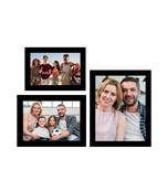 India Memory Wall Collage Photo Frame  Set of 3 Photo Frames for 1 Photo of 57, 1 Photo of 68 and 1 Photo of 810