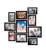 India Memory Wall Collage Photo Frame  Set of 10 Photo Frames for 4 Photos of 57, 4 Photos of 68 and 2 Photos of 810