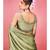 Olive Green Crush Base Designer Lehenga Choli with Dupatta