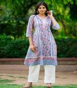blue-and-pink-hand-block-print-kurta-set