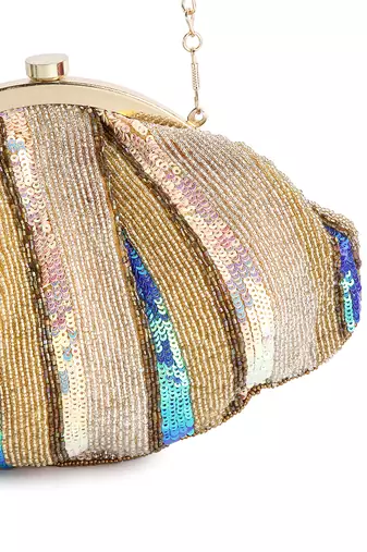 Empowering Soft Hand Embroidered Pouch